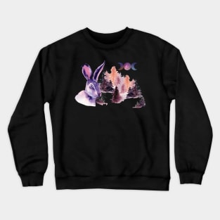 Triple moon goddess Crewneck Sweatshirt